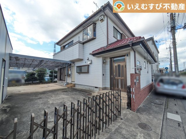 熊谷市中西　店舗付中古戸建の外観|今すぐ新生活をスタートできます！
現在空き家なので内見可能！すぐにお引越しできると思うと嬉しいですね♪