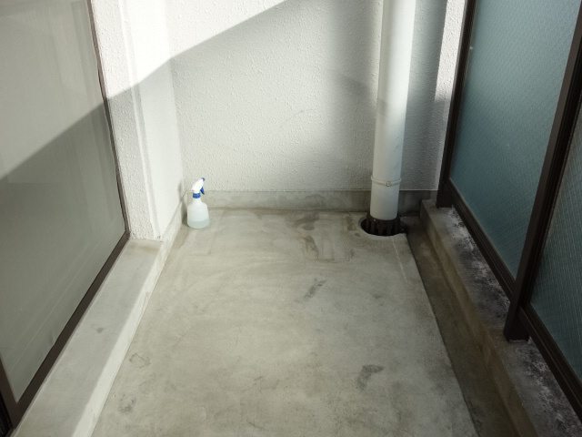 エスポワール富田のバルコニー