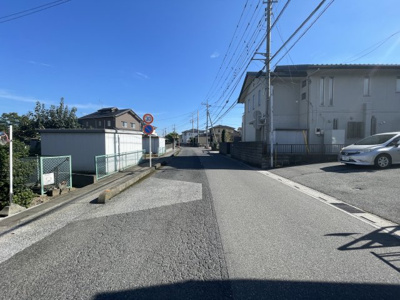 【前面道路含む現地写真】 | 春日部市小渕土地