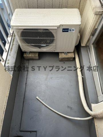 仲介手数料0円！中西ビルのバルコニー