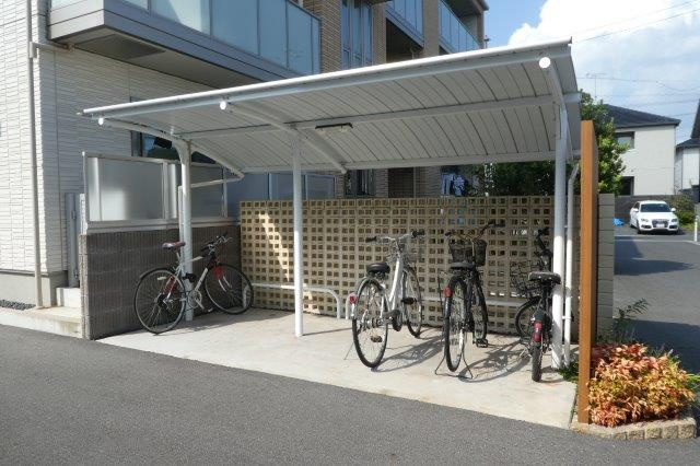 ラミメールⅡのその他共用部分|駐輪場