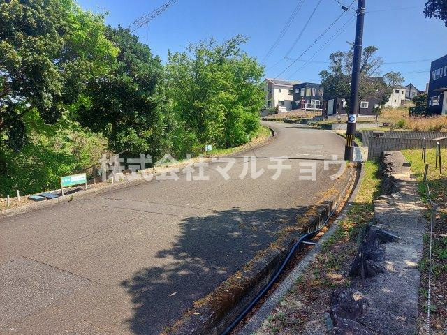 白浜町堅田別荘土地⑤の前面道路含む現地写真|前面道路含む現地写真です