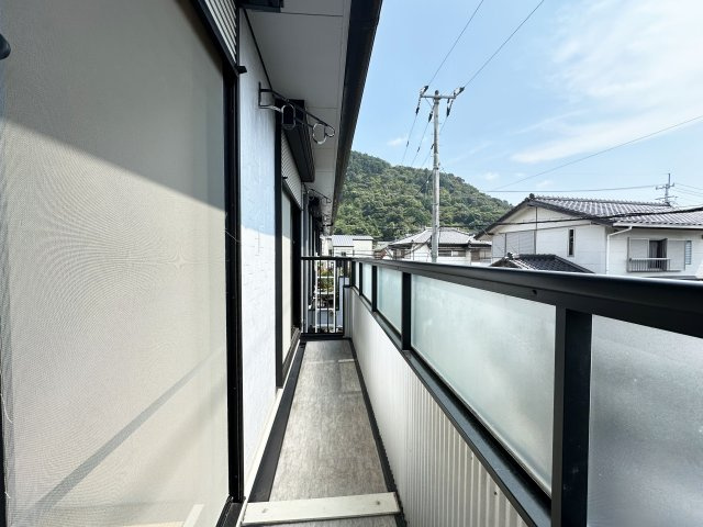 カーサ150　A棟のバルコニー