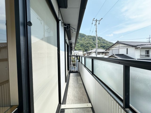 カーサ150　A棟のバルコニー