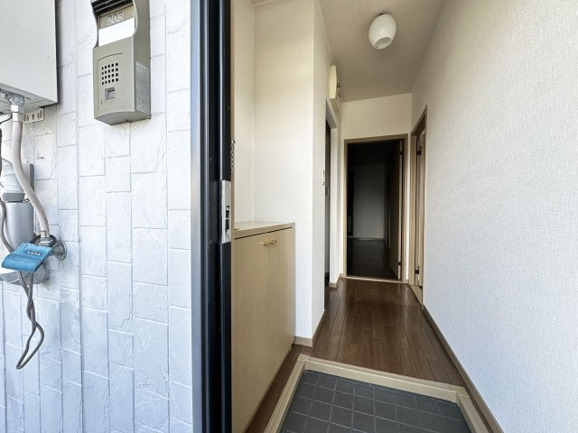 カーサ150　A棟の玄関