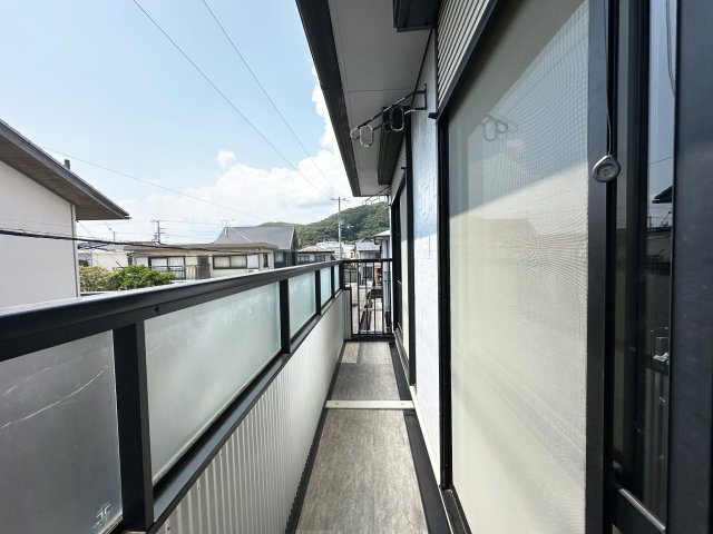 カーサ150　A棟のバルコニー
