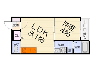 【間取り】 | ソレーユ津久野Ⅰ