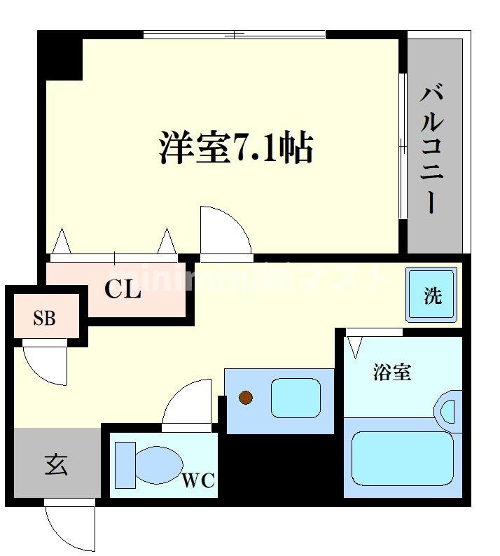 リオ土佐堀の間取り
