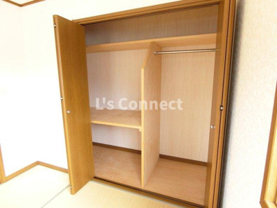 【収納】 | シャトゥＫ・ＴⅢ | 和室には段付きの押入。