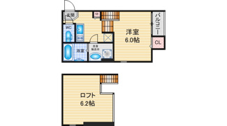 【間取り】 | Southern Gate | 略図の為、現状優先