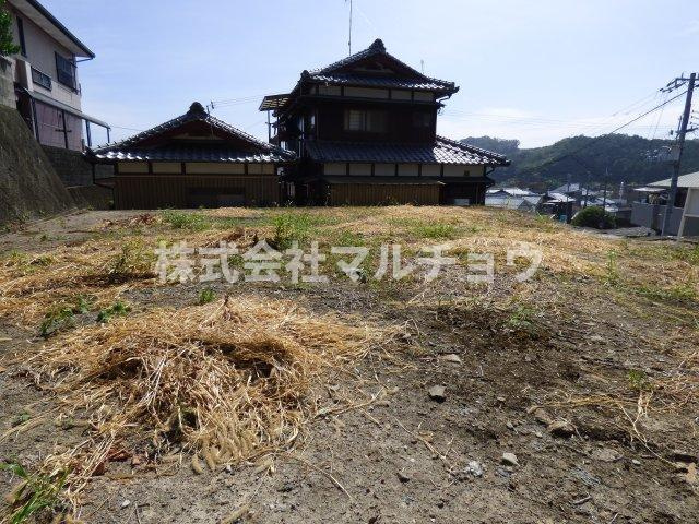 上富田町朝来売り地の土地図