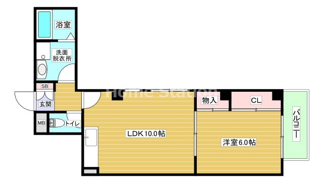 【間取り】 | ルミエール福島