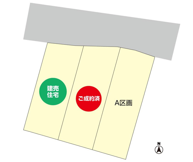 【区画図】 | 高知市高須/A号地