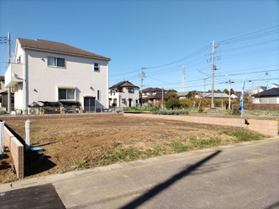 【外観】 | 伊奈町内宿台２丁目　売地３区画 | 現地　造成完了しました