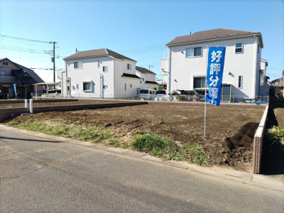 【外観】 | 伊奈町内宿台２丁目　売地３区画 | 現地　造成完了しました