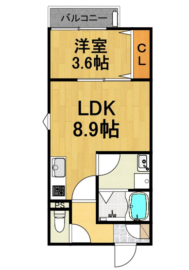 【間取り】 | LE COCON 弥富Ⅲ