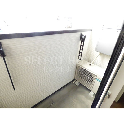 【バルコニー】 | ルミエーテ | お洗濯にも便利なバルコニー付き