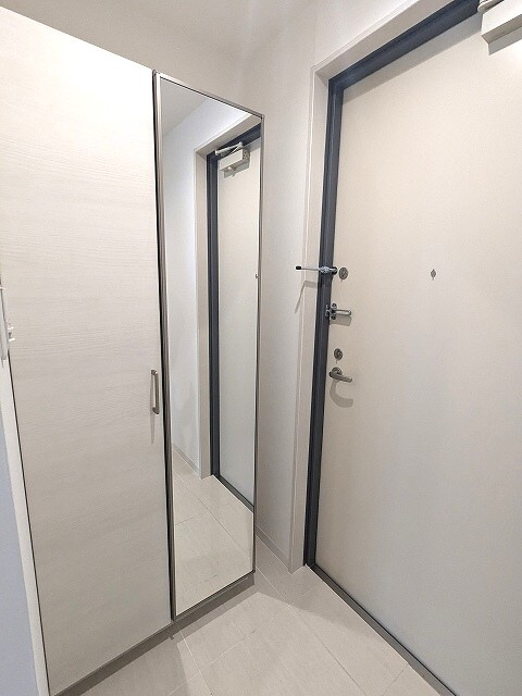 カルム浅草馬道の玄関