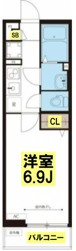 リブリ・ラシーナⅡの間取り