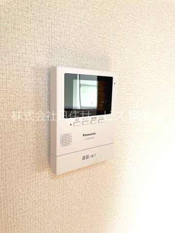 ラヴィアンヌ深江のセキュリティ|TVモニター付きインターホンです。