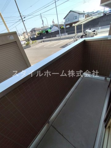 ファームヴィレッジ三番館のバルコニー