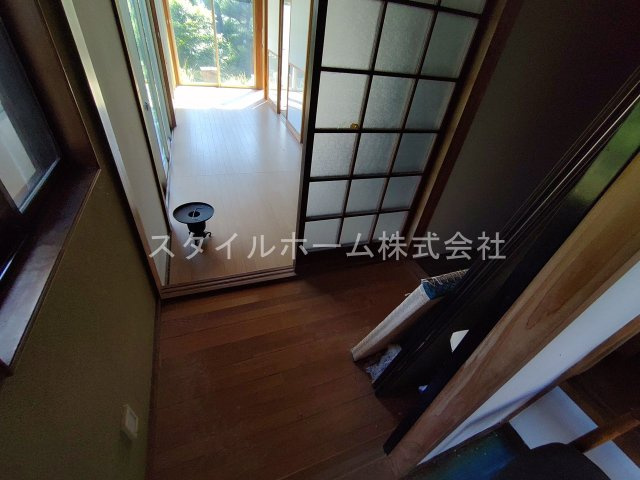 神野新田町クノ割貸家のバルコニー