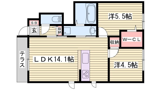 アネシス御立の間取り