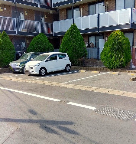 レオパレス沼南7の駐車場|駐車場です