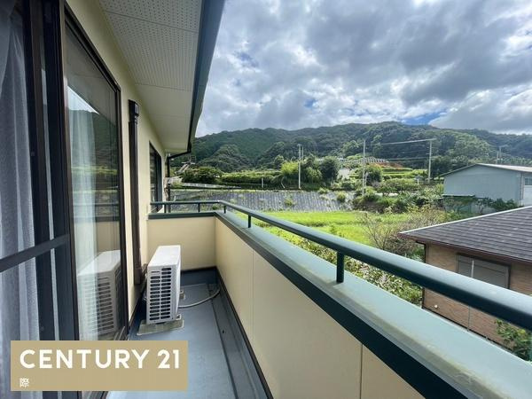 日高郡日高町大字原谷の中古一戸建のバルコニー