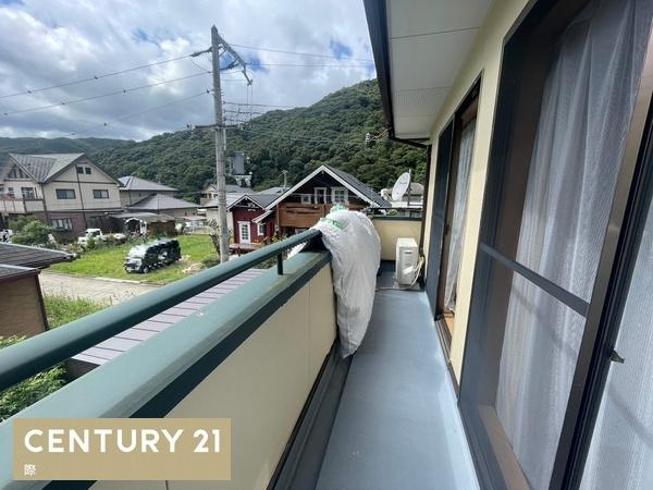 日高郡日高町大字原谷の中古一戸建のバルコニー