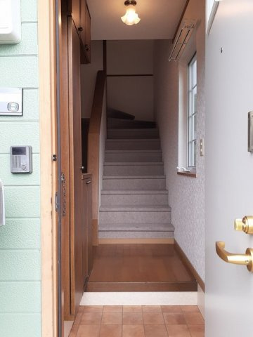 ルミエールＳの玄関