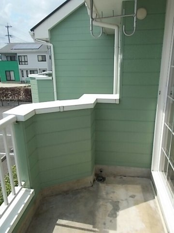 ルミエールＳのバルコニー