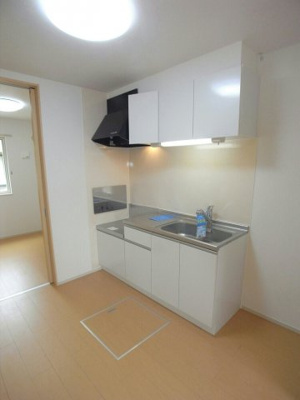 【キッチン】 | ベル・アンジュⅡ | コンパクトなキッチンで掃除もラクラク