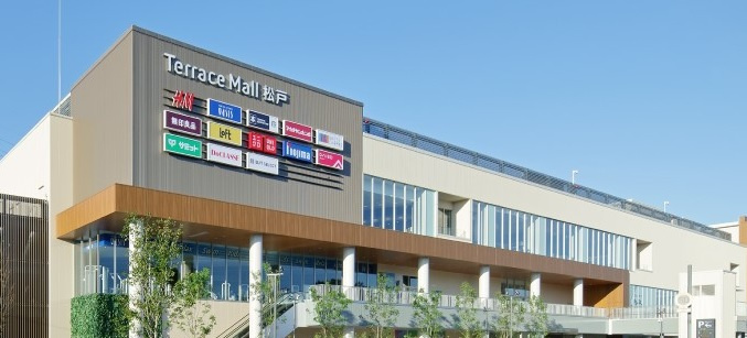 松戸市小金原５丁目新築戸建【貝の花小学校：5分】の周辺|テラスモール松戸まで720ｍ