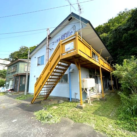 コーポエスポアールのバルコニー