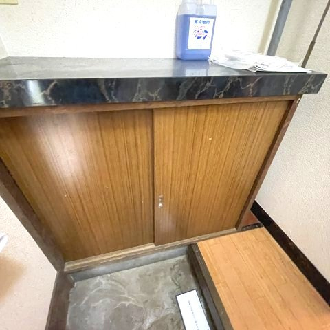 コーポエスポアールの収納