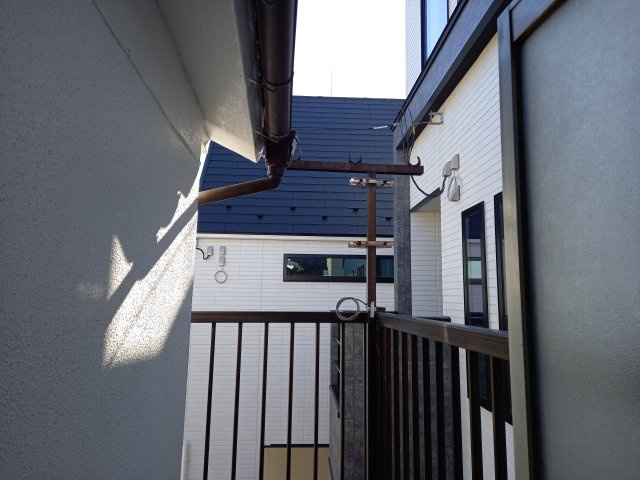 東京都北区志茂のバルコニー
