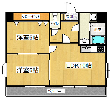 【間取り】 | 1フロア1戸！HPに初期費用掲載「プライスホーム」で検索！ヴィバーチェ六本松