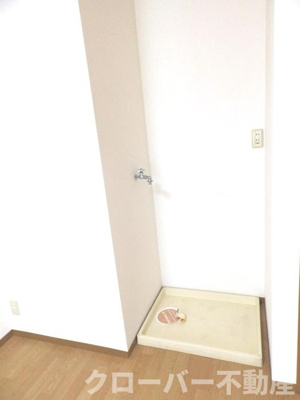 【洗面所】 | サニーハイム B棟 | 室内洗濯機置き場