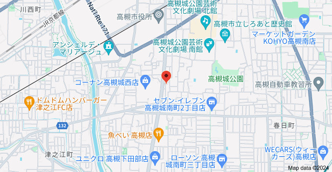 出丸町6-2貸家の地図