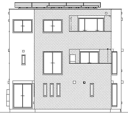 仮称）ビューノN大原 の外観パース