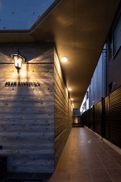 EXAM笹塚のエントランス