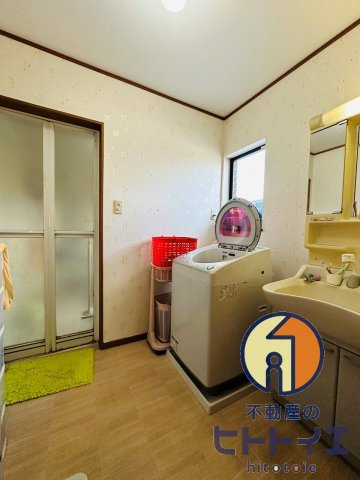 西牟田中古住宅の脱衣所