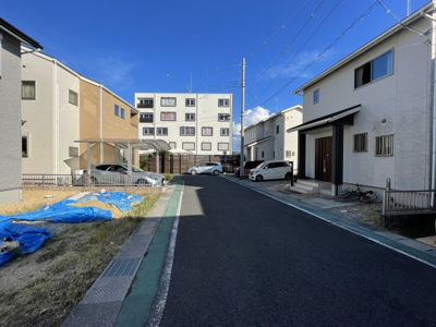 【前面道路含む現地写真】 | 草津市木川町　1期18号地
