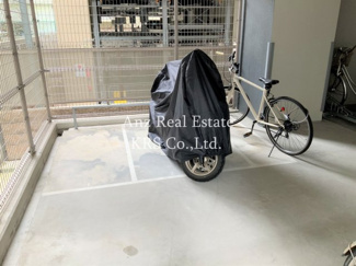【その他】 | フェールヴィル阿波座 | 敷地内には便利なバイク置場があります！