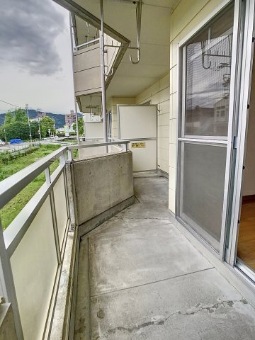 コーポライムグリーンのバルコニー