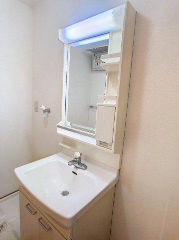 コーポライムグリーンの洗面所