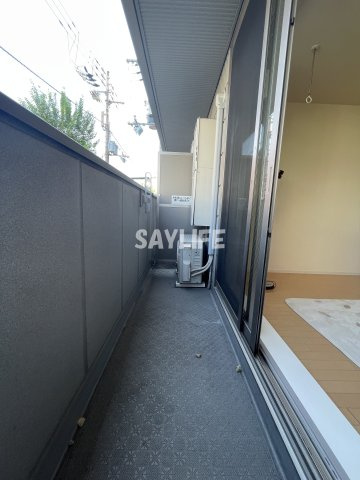 Agio大宮のバルコニー