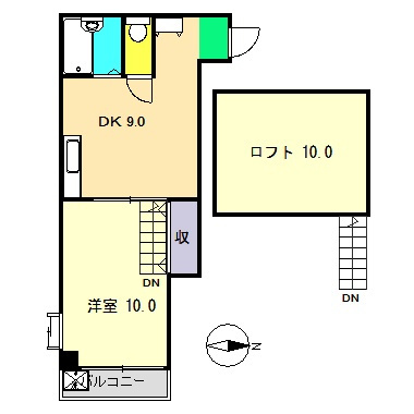グローバルの間取り