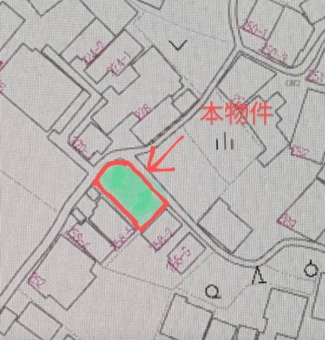 貝塚市窪田土地（更地）　約70坪の土地図